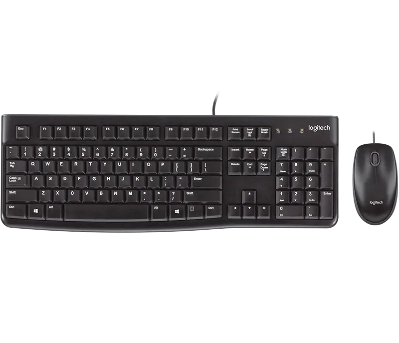 Tastatură, LOGITECH MK120 DESKTOP BLACK