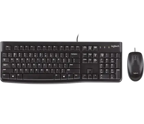 Tastatură, LOGITECH MK120 DESKTOP BLACK - 1