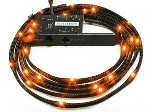 Adaptor, NZXT cablu LED 2M /portocaliu