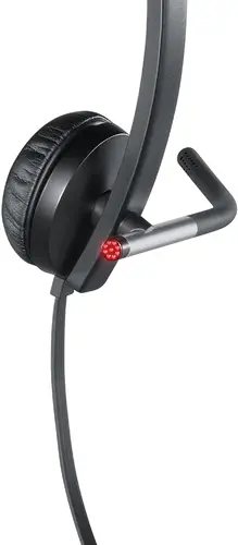 Слушалки, Logitech USB Headset H650e Mono, Flexible Mic, In-line Controls, Echo Cancellation, Noise-cancelling, USB - image 2