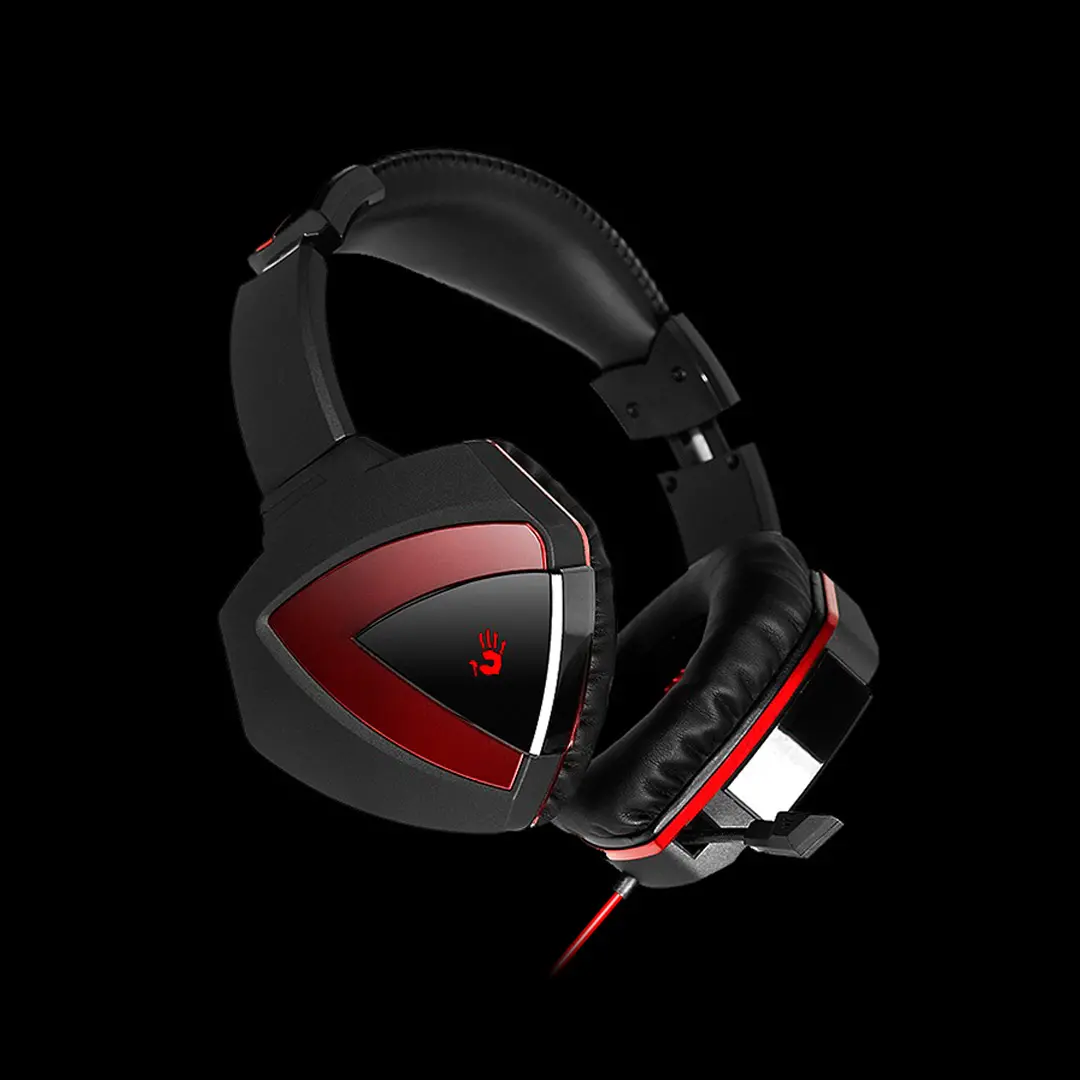 Слушалки, A4TECH A4 G500 BLOODY HEADSET RED - image 2