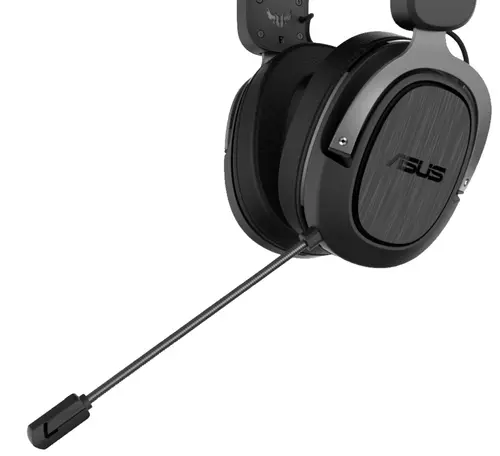 Слушалки, Asus TUF Gaming H3 Wireless Headset (Discord Certified Mic, 7.1 Surround Sound, 50mm Drivers, Lightweight, 15 Hour Battery Life, 2.4 GHz via USB-C, For PC, PS5, Switch and Mobile Devices), Black - image 4