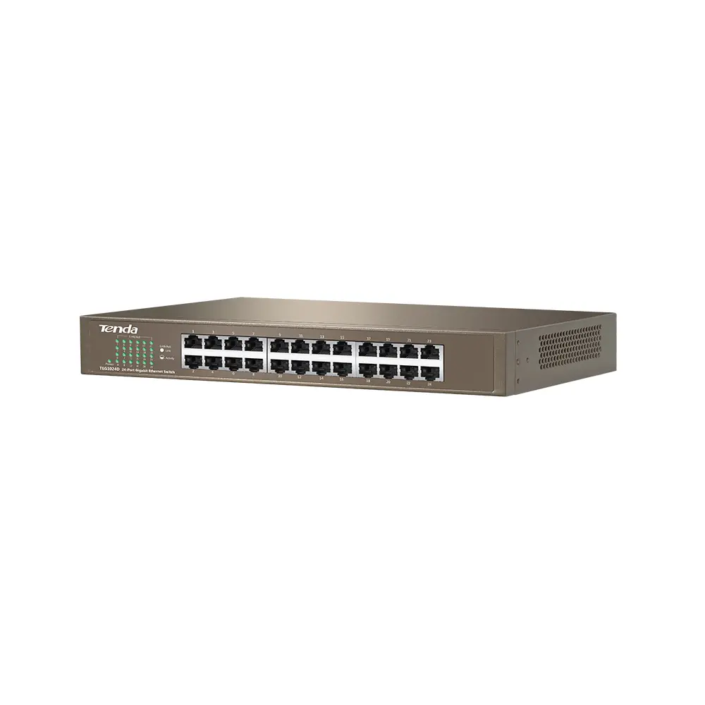 Комутатор , SWITCH TENDA TEG1024D 24P GBIT