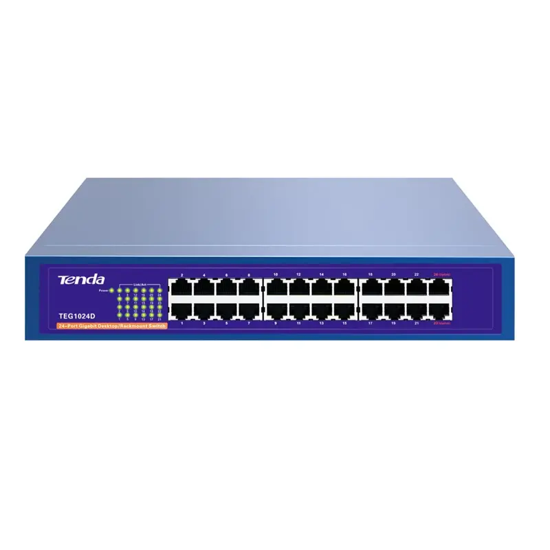 Комутатор , SWITCH TENDA TEG1024D 24P GBIT - image 1