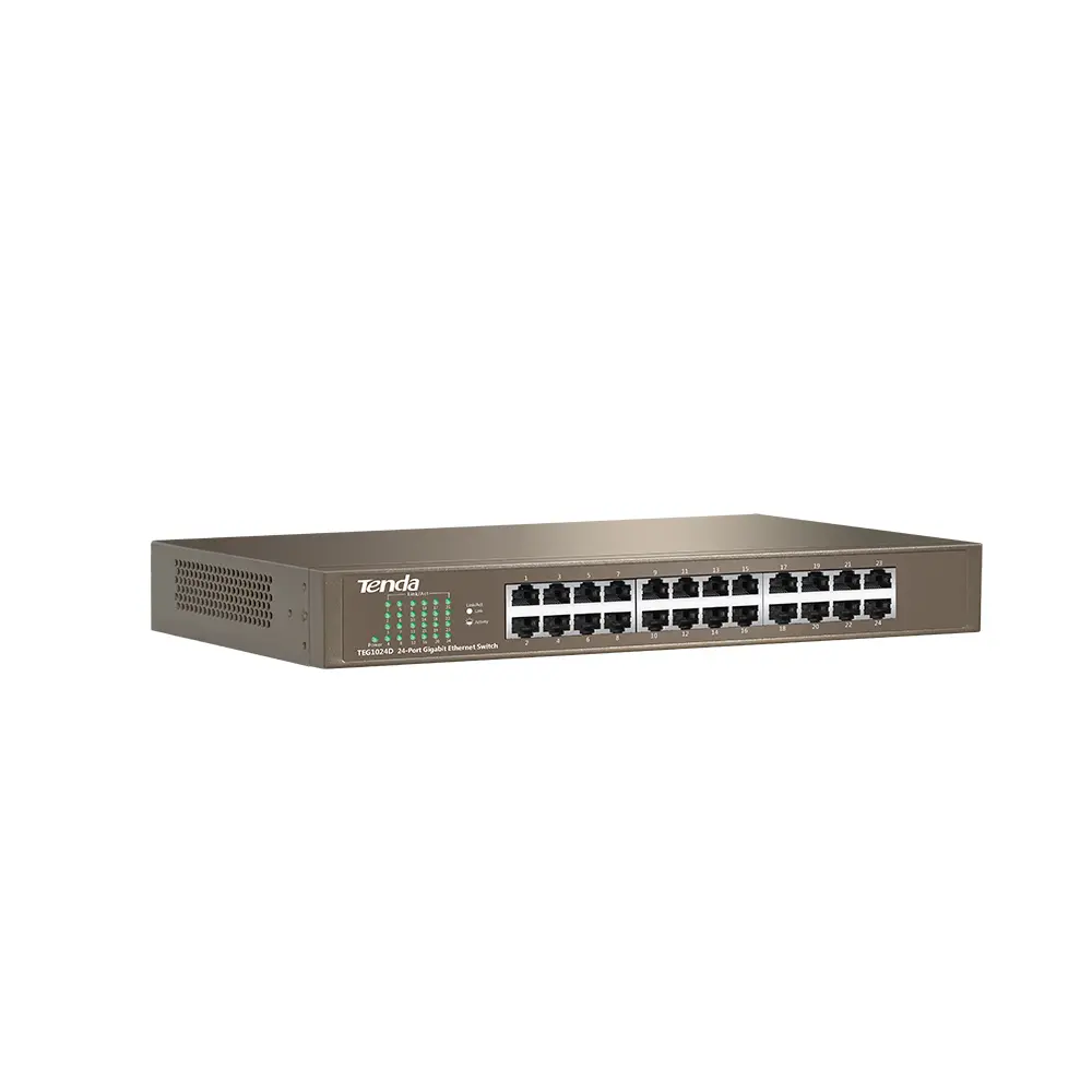 Комутатор , SWITCH TENDA TEG1024D 24P GBIT - image 2