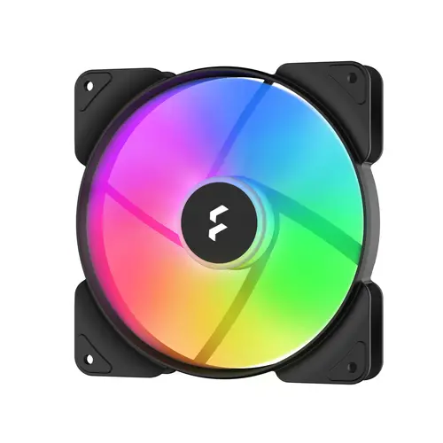 Вентилатор, FRACTAL DESIGN FD ASPECT 14 140 PWM RGB BK 3X - image 1