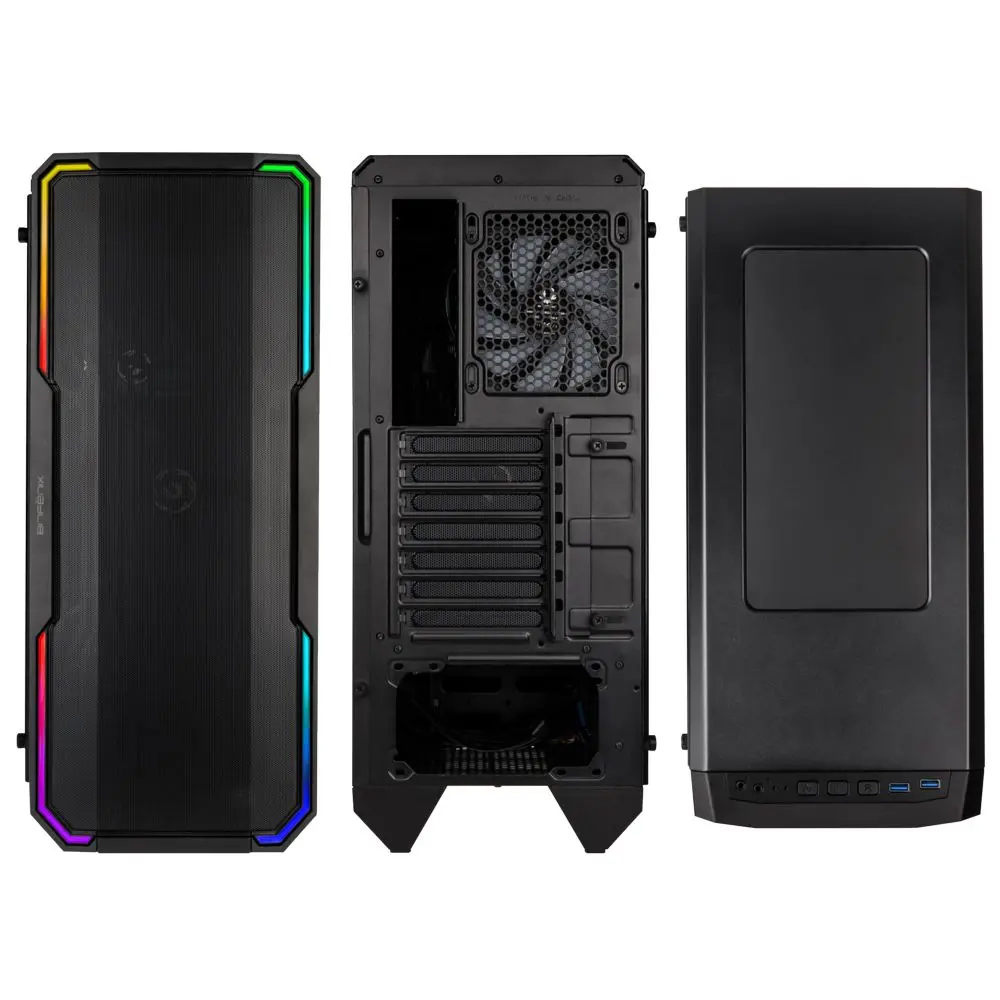 Кутия за компютър, BITFENIX ENSO MESH 4ARGB BLK - image 3