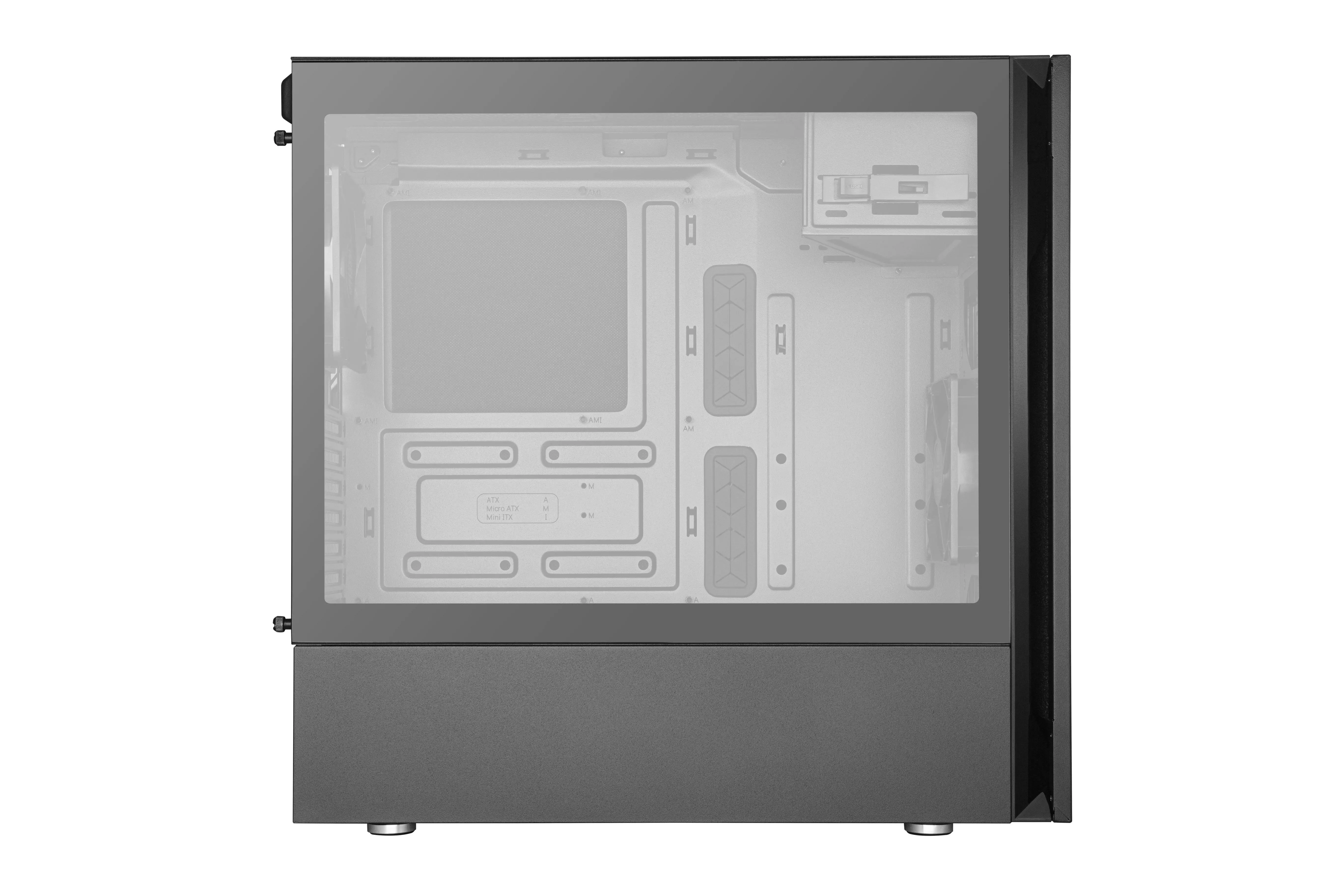 Кутия за компютър, COOLERMASTER CM SILENCIO S600 W/TG SIDE PAN - image 1