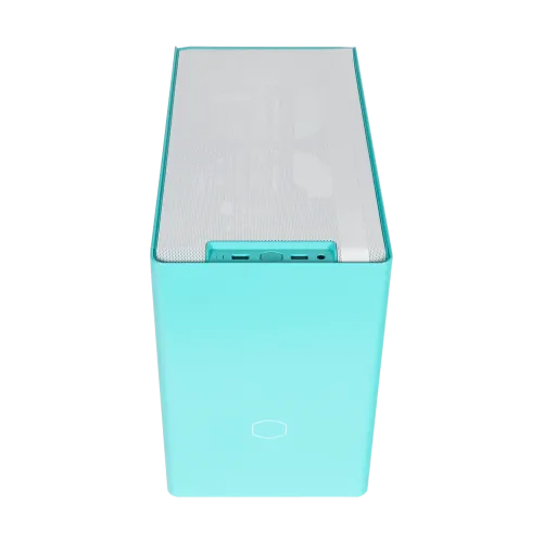 Кутия за компютър, COOLERMASTER CM MASTERBOX NR200P CYAN - image 1
