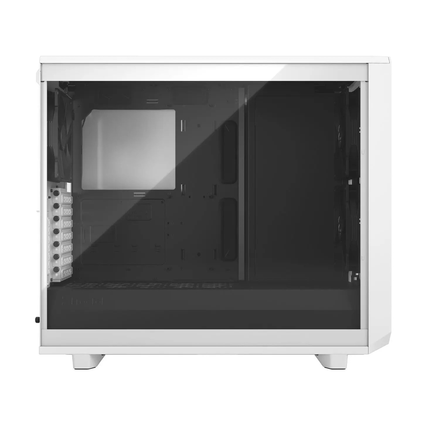 Кутия за компютър, FRACTAL DESIGN FD MESHIFY 2 WHITE TG CLEAR - image 1