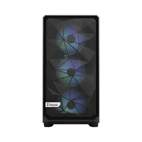 Кутия за компютър, FRACTAL DESIGN FD MESHIFY 2 BLACK TG LIGHT TI - image 1