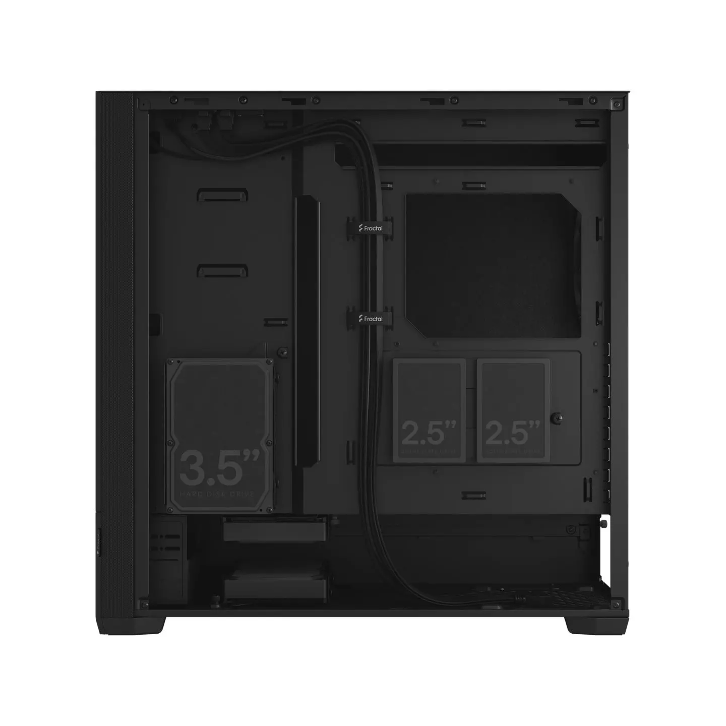 Кутия за компютър, FRACTAL DESIGN FD POP XL SILENT BLACK SOLID - image 2