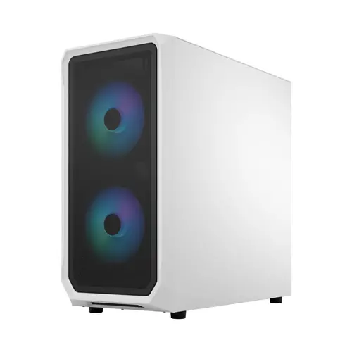 Кутия за компютър, FRACTAL DESIGN FD FOCUS 2 RGB WHI TG CLR TINT - image 2