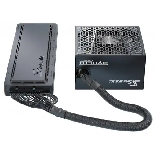 Кутия за компютър, SEASONIC SYNCRO Q704+DGC-650 - image 4