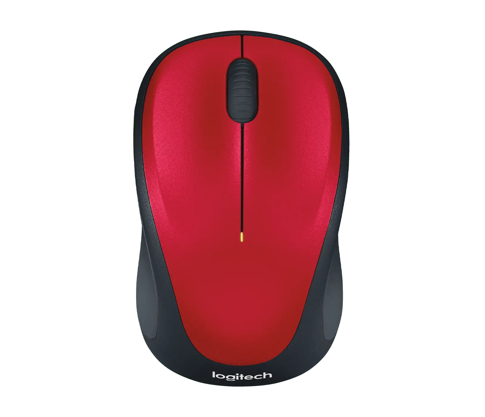 Мишка, LOGITECH M235 WL/NB/RED+BLACK