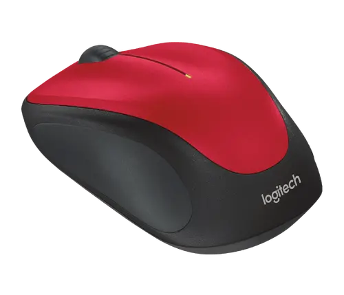 Мишка, LOGITECH M235 WL/NB/RED+BLACK - image 1