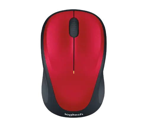 Мишка, LOGITECH M235 WL/NB/RED+BLACK