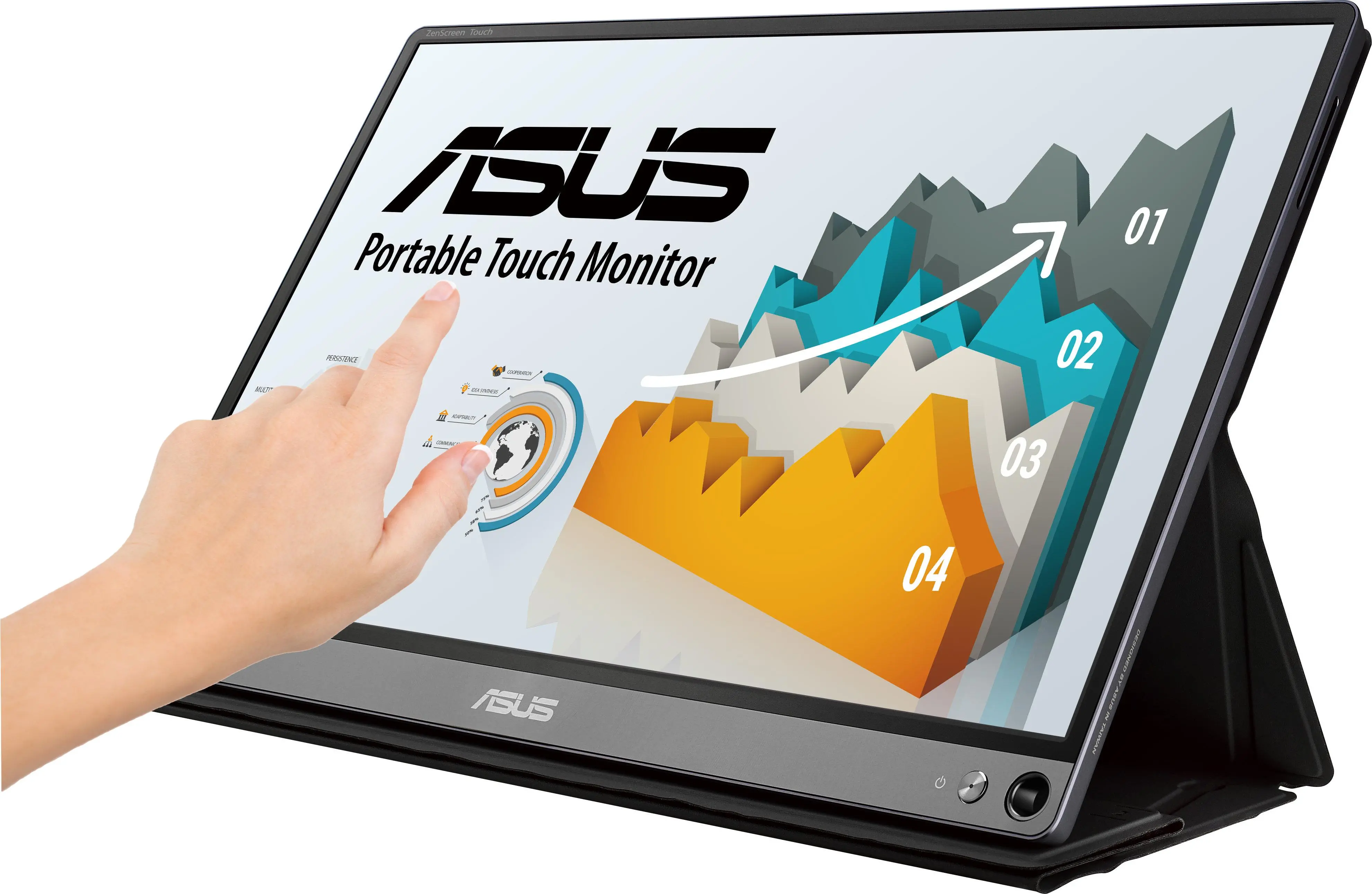 Монитор, ASUS 15.6 MB16AMT ZENSCR TOUCH - image 2
