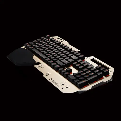 Клавиатура, A4TECH A4 B860 FULL LK USB GOLD - image 3