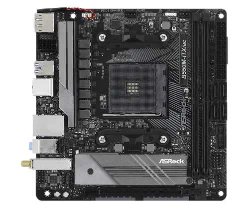 Дънна платка, ASROCK B550M-ITX/AC /AM4 - image 5