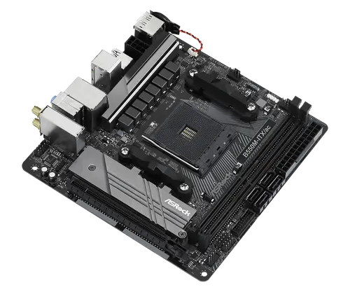 Дънна платка, ASROCK B550M-ITX/AC /AM4 - image 6