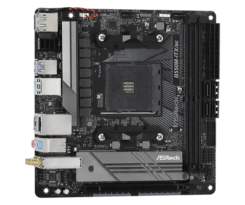 Дънна платка, ASROCK B550M-ITX/AC /AM4 - image 7
