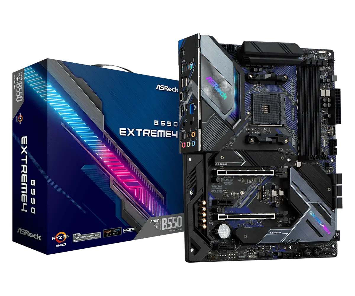 Дънна платка, ASROCK B550 EXTREME4 /AM4