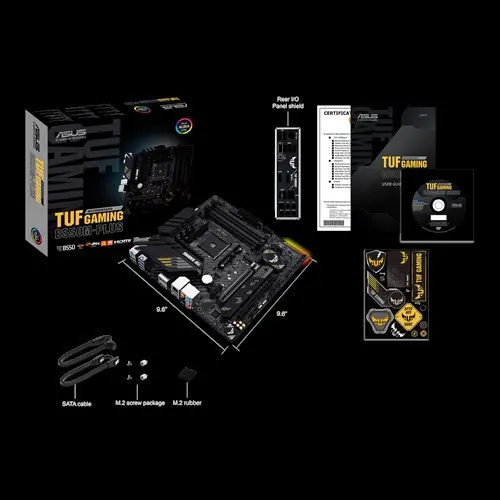 Дънна платка, ASUS TUF GAMING B550M-PLUS/AM4