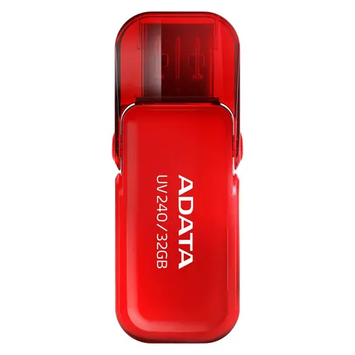 Μνήμη, Adata 32GB UV240 USB 2.0 Flash Drive Κόκκινο - 1