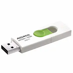 Памет, Adata 32GB UV320 USB 3.2 Gen1-Flash Drive White
