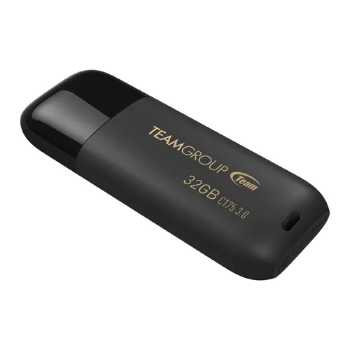 Памет, 32G USB3 TEAM C175 BLACK - image 2