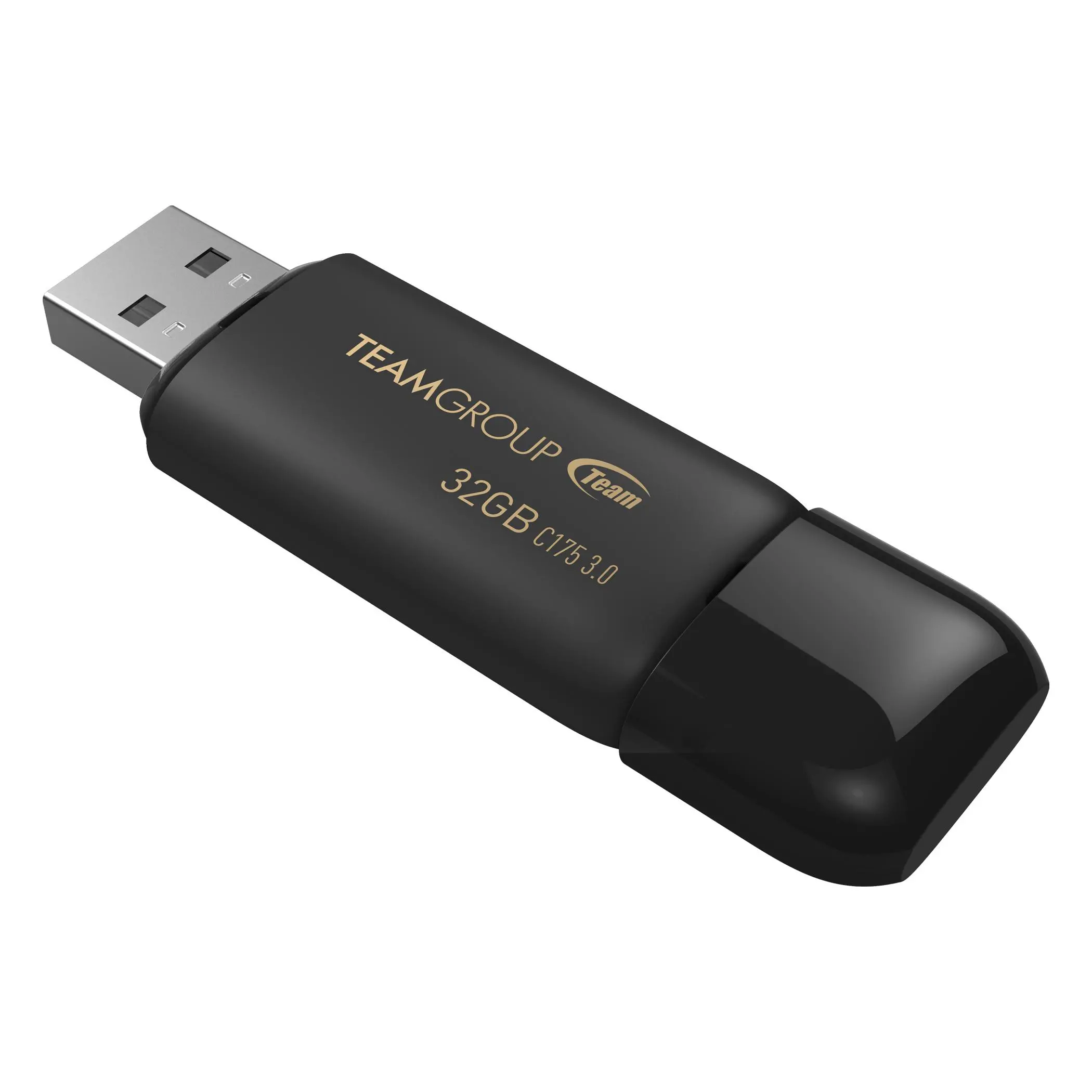 Памет, 32G USB3 TEAM C175 BLACK - image 3