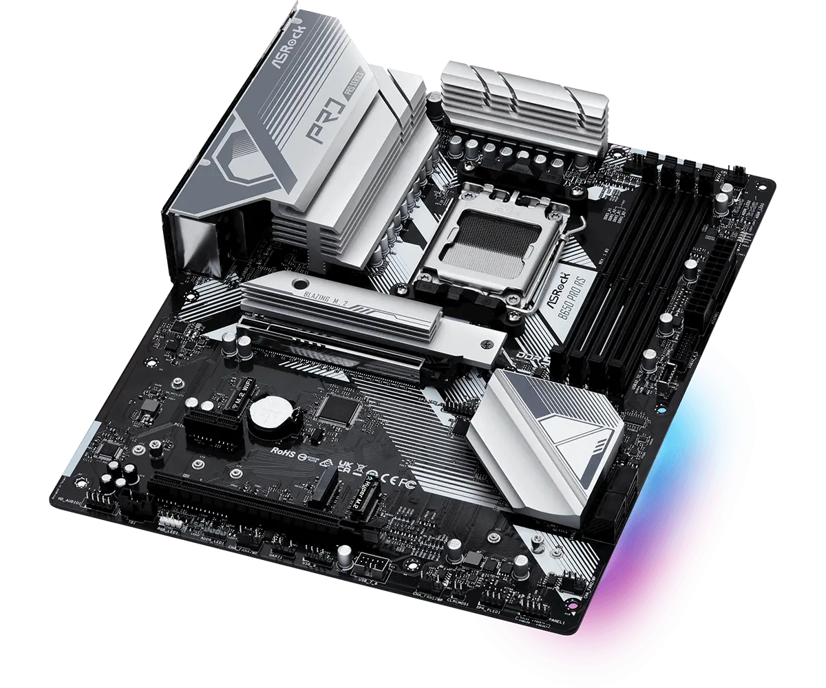 Дънна платка, ASROCK B650 PRO RS /AM5 - image 2