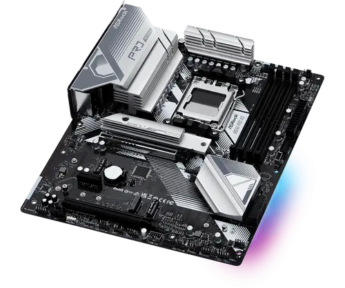 Placă de bază, ASROCK B650 PRO RS /AM5 - 3