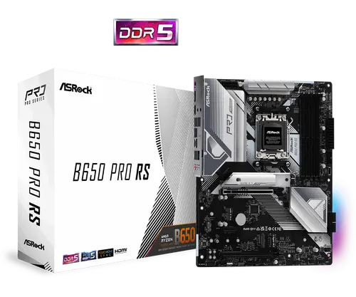 Placă de bază, ASROCK B650 PRO RS /AM5 - 1