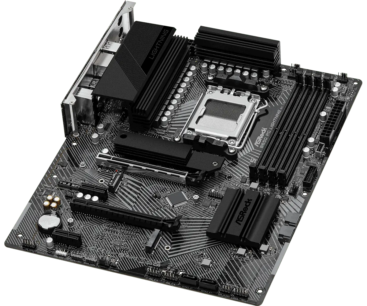 Дънна платка, ASROCK B650 PG LIGHTNING /AM5 - image 2