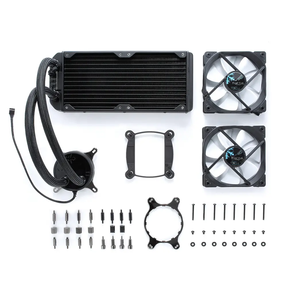 Водно охлаждане, FRACTAL DESIGN FD CELSIUS S24 WATER /BLACK - image 12