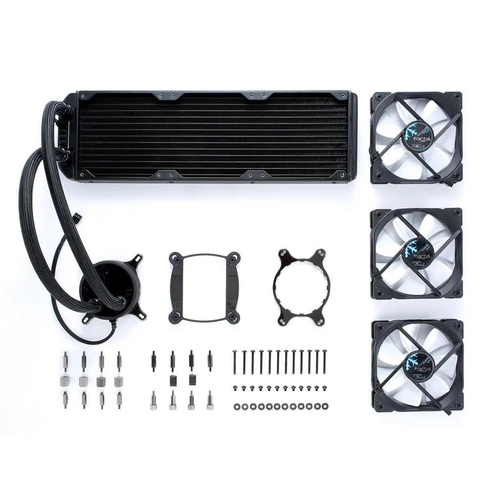 Водно охлаждане, FRACTAL DESIGN FD CELSIUS S36 WATER /BLACK - image 13