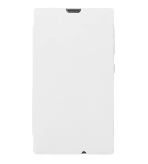 NOKIA X husă flip albă - image 1