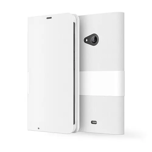 Husă flip LUMIA 535 albă - 1