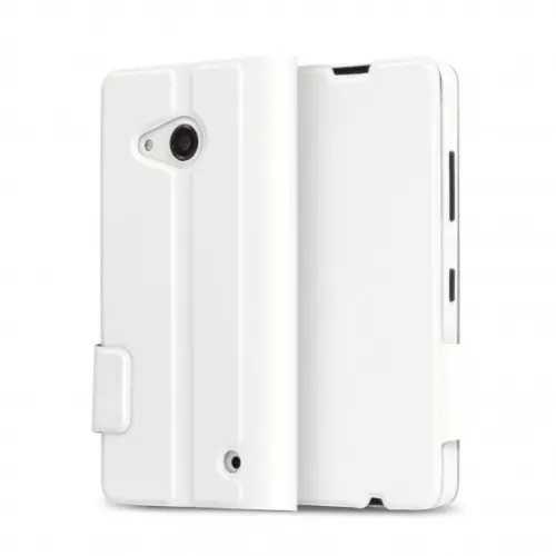 MS LUMIA 550 husă flip albă - 1