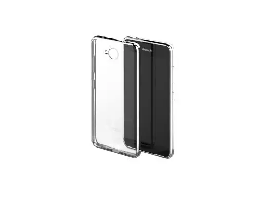 MS LUMIA 650 Husă de protecție, argintiu - 1