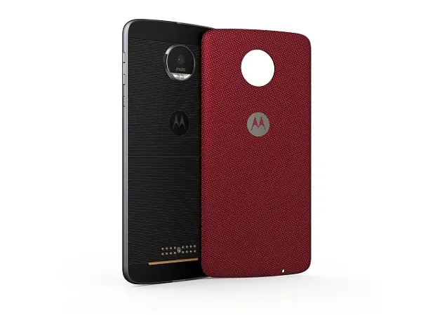 MOTO Z capac spate CRIMSON NYLO