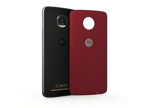 MOTO Z capac spate CRIMSON NYLO - 1