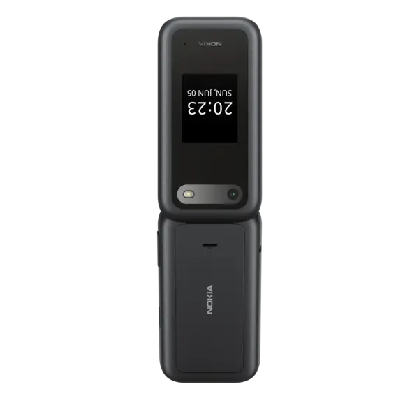 Мобилен телефон, NOKIA 2660 DS FLIP BLACK - image 1