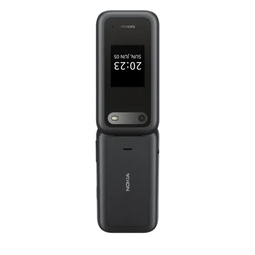 Мобилен телефон, NOKIA 2660 DS FLIP BLACK - image 1