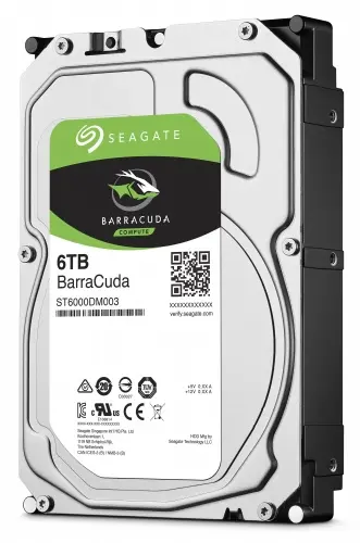 Твърд диск, Seagate Barracuda Guardian 6TB ( 3.5", 256MB, 5400 RPM, SATA 6Gb/s )