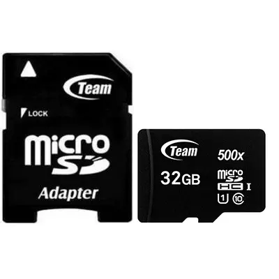 Memorie, TEAM GROUP 32G SDMIC+ADAP UHS-I CL10 TEAM - 1