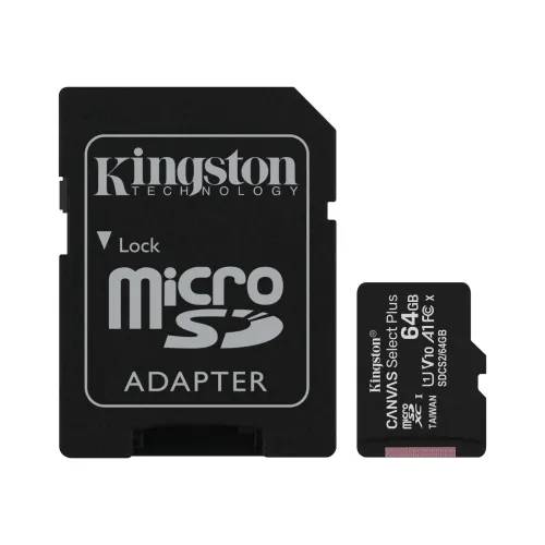 Памет, KINGSTON 64GB SDMIC KINGST CANVAS SEL+
