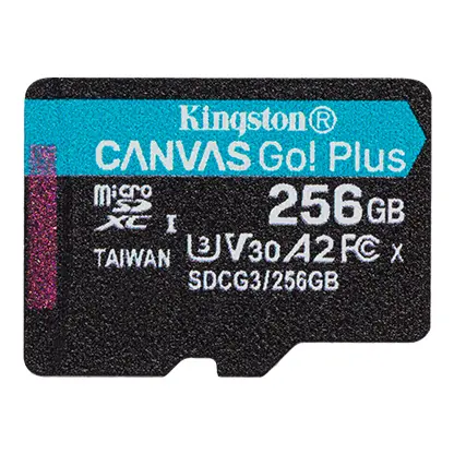 Памет, KINGSTON 256G SDMIC KINGST GO+ SDCG3